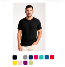 Polera algodón básica UNISEX