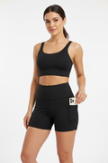 Short lycra suplex con bolsillo