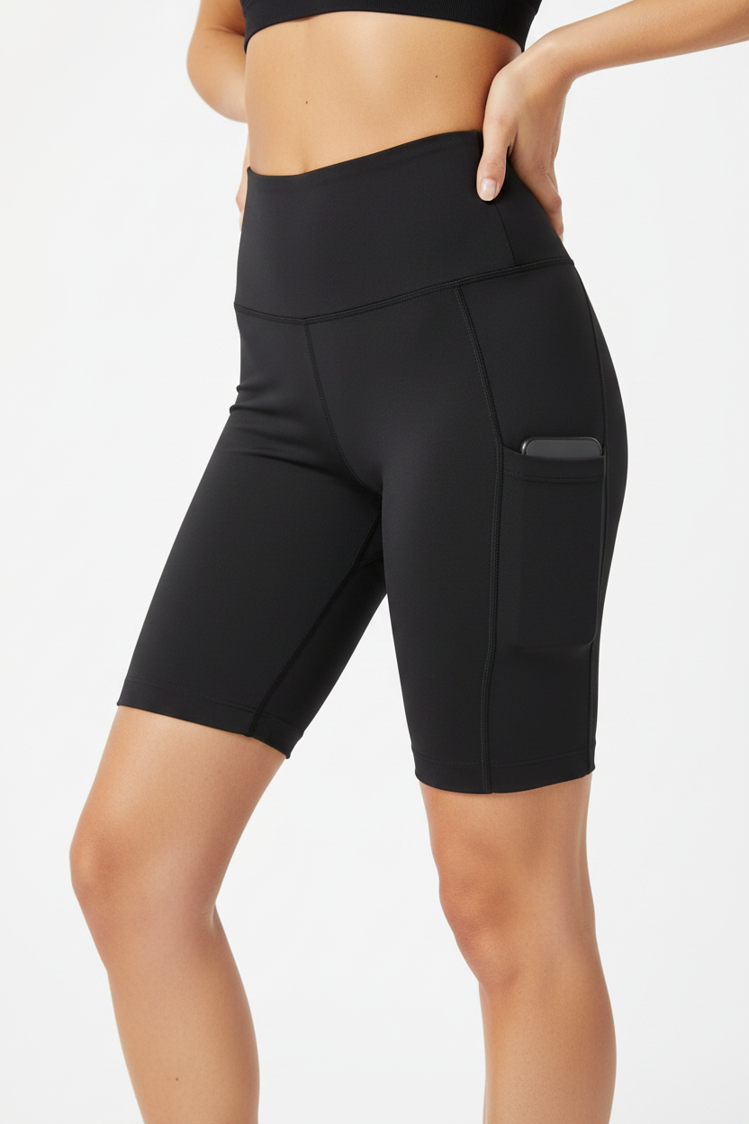 Biker lycra suplex con bolsillo