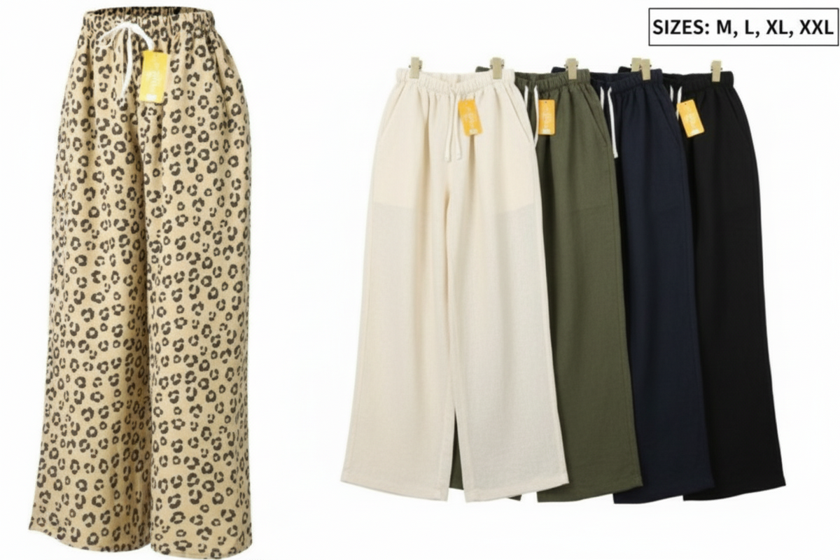 Pantalon animal print DOCENA SURTIDA