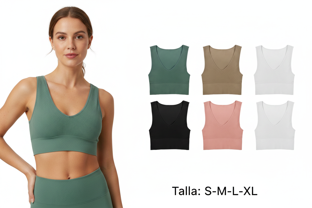 Polera mujer lisa DOCENA SURTIDA